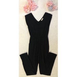 silence + noise Black Jumpsuit
